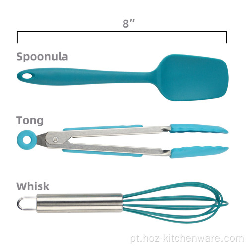 Utensílio de cozinha de silicone premium